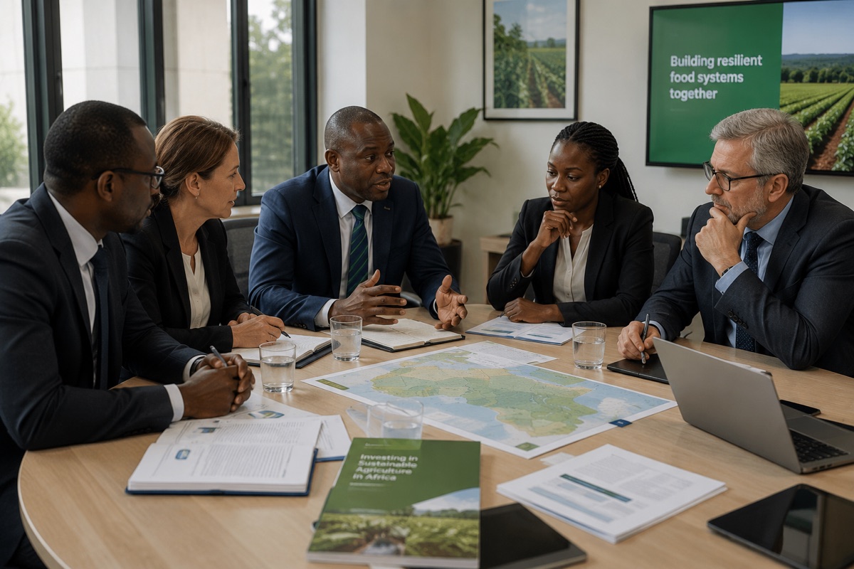 Development finance partners in discussion