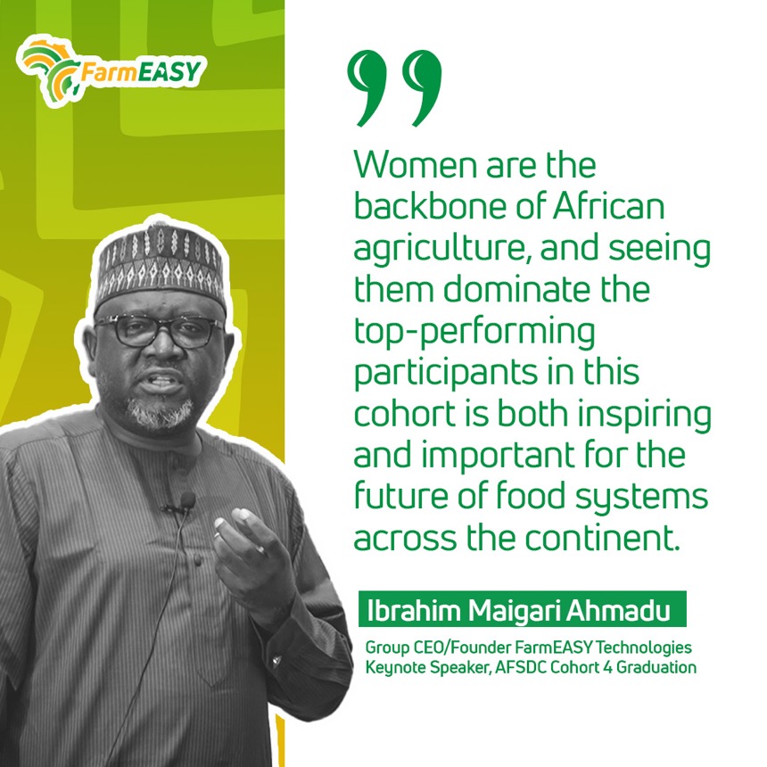 Ibrahim Maigari Ahmadu, Group CEO of FarmEASY, on women as the backbone of African agriculture